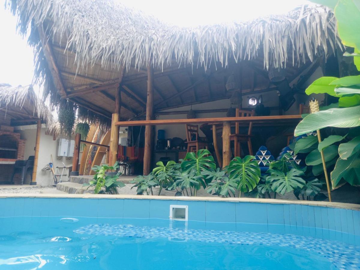 Hotel Tres Palmas Montañita Exterior foto
